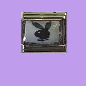 Black and white playboy charm
